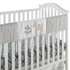 Alternate image 0 for Levtex Baby&reg; Bailey Rail Guard in Charcoal/White