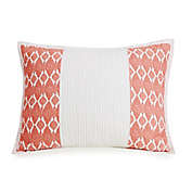 Jessica Simpson Lago Standard Pillow Sham in Coral