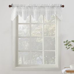 Scalloped Lace Curtains Bed Bath Beyond