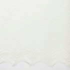 Alternate image 2 for No.918&reg; Alison Lace Scalloped Sheer 14-Inch Valance Pair in Ivory