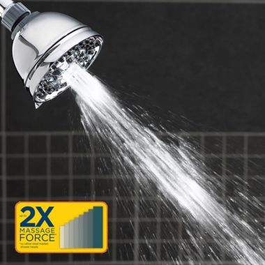 Waterpik&reg; PowerPulse 6-Spray Showerhead in Chrome. View a larger version of this product image.
