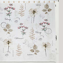 Creative Bath™ Pressed Leaves Shower Curtain in Natural