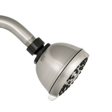 Waterpik&reg; PowerPulse Shower Head (Fixed) in Brushed Nickel. View a larger version of this product image.