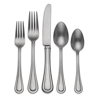 Lenox&reg; Textured Neutrals&trade; 20-Piece Flatware Set. View a larger version of this product image.