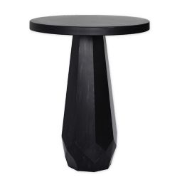Black Pedestal Side Table Bed Bath Beyond