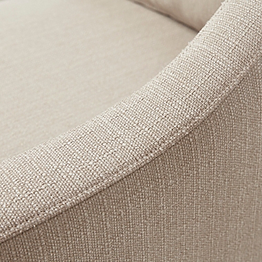 Madison Park Trinity Accent Chaise in Ivory. View a larger version of this product image.