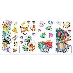 RoomMates® Pokemon Favorite Character 25-Piece Peel & Stick Decals Set