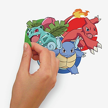RoomMates&reg; Pokemon Favorite Character 25-Piece Peel &amp; Stick Decals Set. View a larger version of this product image.