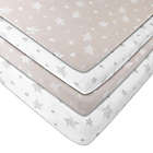 Alternate image 0 for Ely&#39;s &amp; Co. Cotton Pack N&#39; Play Portable Crib Sheets (2 Pack)