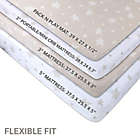 Alternate image 2 for Ely&#39;s &amp; Co. Cotton Pack N&#39; Play Portable Crib Sheets in Tan (2 Pack)