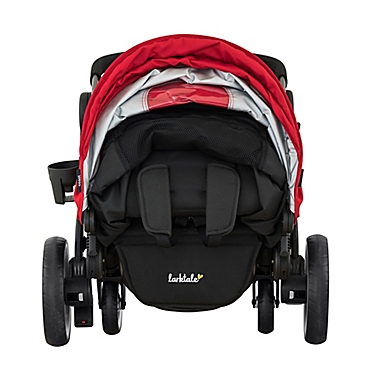 Larktale&trade; Coast&trade; Single Stroller in Red. View a larger version of this product image.