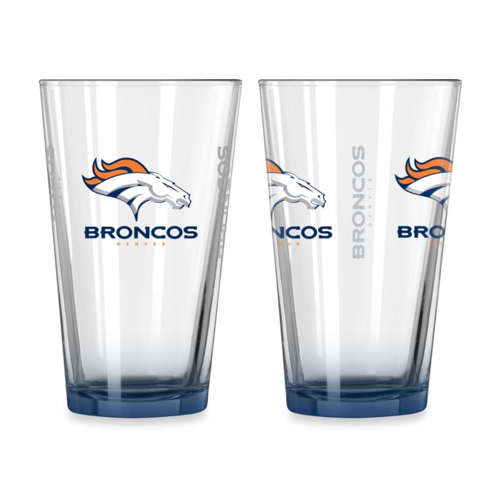 NFL Denver Broncos Elite Pint Glass | Bed Bath & Beyond