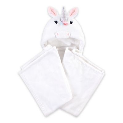 Hudson Baby® Plush Hooded Blanket Bed Bath & Beyond