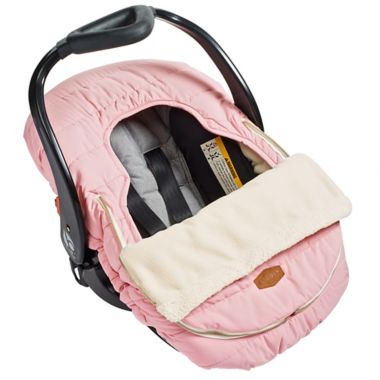 JJ Cole&reg; Car Seat Cover in Blush. View a larger version of this product image.