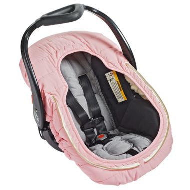 JJ Cole&reg; Car Seat Cover in Blush. View a larger version of this product image.