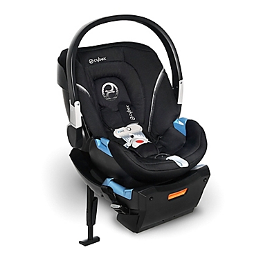 CYBEX Aton 2 SensorSafe&trade; Infant Car Seat in Lavastone Black. View a larger version of this product image.