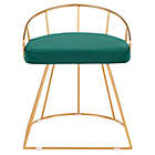 Alternate image 4 for LumiSource&reg; Canary Vanity Stool in Green
