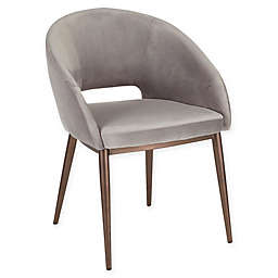 LumiSource® Renee Velvet Upholstered Side Chair