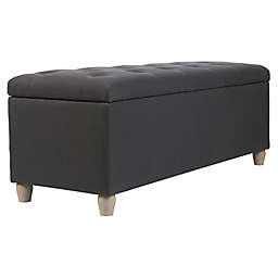 Bee &amp; Willow Home&trade; Laurel Tufted Storage Bench in Grey