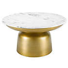 Alternate image 0 for Poly and Bark Signy Coffee Table in Antique Brass