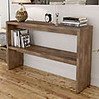 Alternate image 1 for Midtown Concept&trade; Mid-Century 2-Shelf Console Table in Brown
