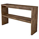 Alternate image 4 for Midtown Concept&trade; Mid-Century 2-Shelf Console Table in Brown