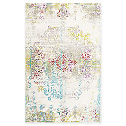Home Dynamix Bohemian 6'6 x 9'6 Area Rug in Ivory/Grey