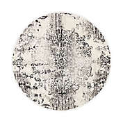 Home Dynamix Bohemian 8&#39; Round Area Rug in Ivory