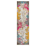 JONATHAN Y Contemporary Pop Modern Abstract 2&#39; x 8&#39; Runner Rug in Multi