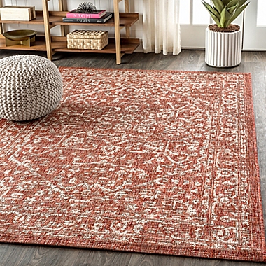 JONATHAN Y Bohemian Medallion Indoor/Outdoor Area Rug. View a larger version of this product image.