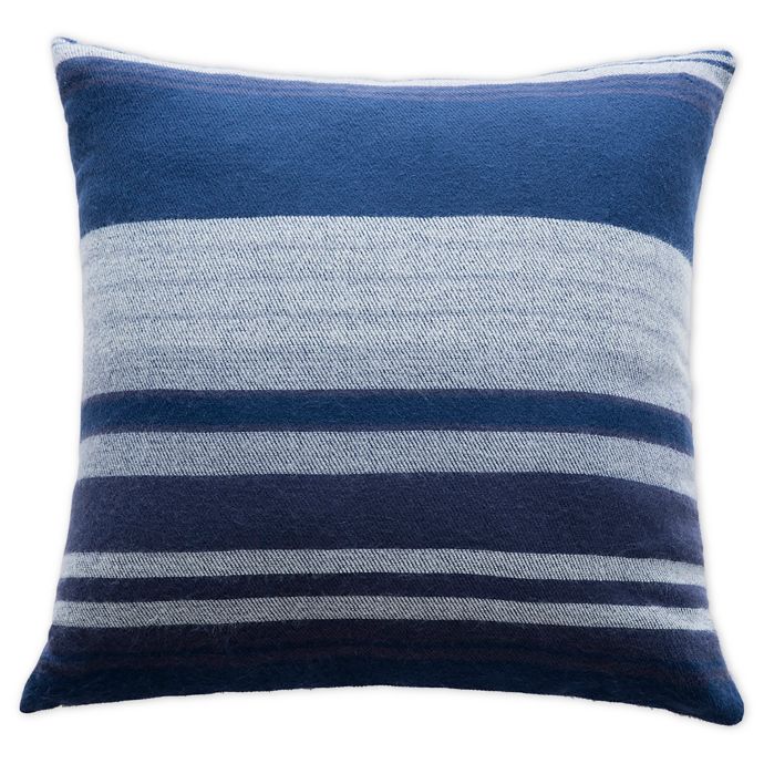 Boston Traders Leo Reversible Throw Pillow In Blue Grey Bed