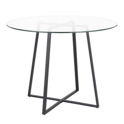 Black Round Dining Table For4 Bed, Black Round Dining Table For 4