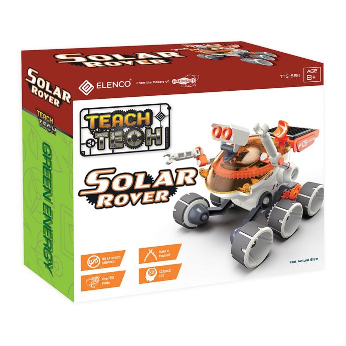 Teach Tech Solar Fun 6 BuildItYourself Solar Powered Robot Kit Bed