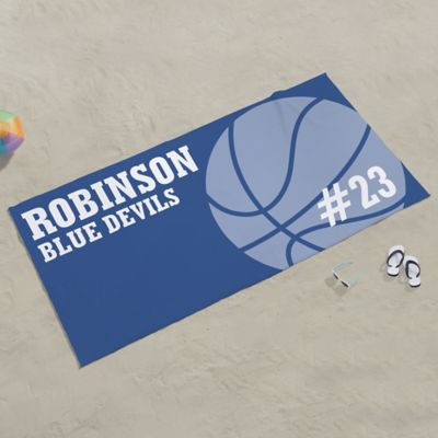 personalized beach towels cheap