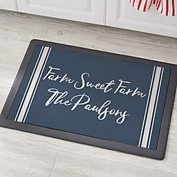 Farmhouse Expressions Personalized Kitchen Mat