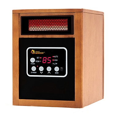 Dr. Infrared Heater&trade; Quartz Portable Heater in Cherry. View a larger version of this product image.
