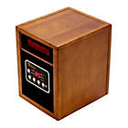Alternate image 2 for Dr. Infrared Heater&trade; Quartz Portable Heater in Cherry