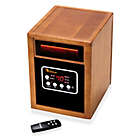 Alternate image 3 for Dr. Infrared Heater&trade; Quartz Portable Heater in Cherry