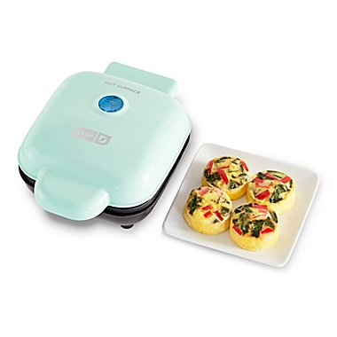 Dash&reg; Egg Bite Maker in Aqua. View a larger version of this product image.