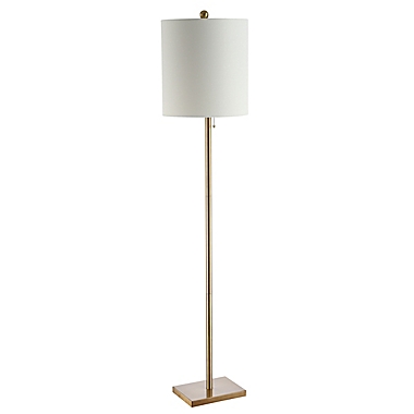 Safavieh Octavius Floor Lamp in Brass/Gold. View a larger version of this product image.