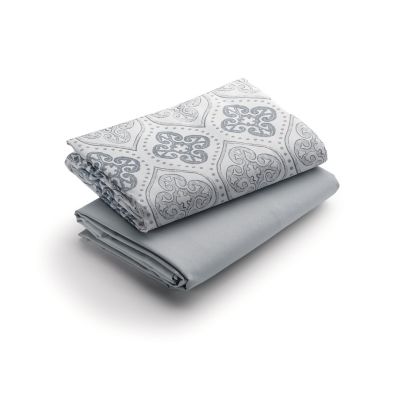 Graco&reg; Quick Connect 2-Pack Waterproof Playard Fitted Sheets in Sterling