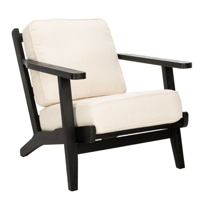 Safavieh Nico Mid Century Accent Chair In White Bed Bath Beyond