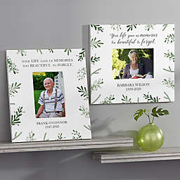 Your Life Personalized Memorial Wall Frame