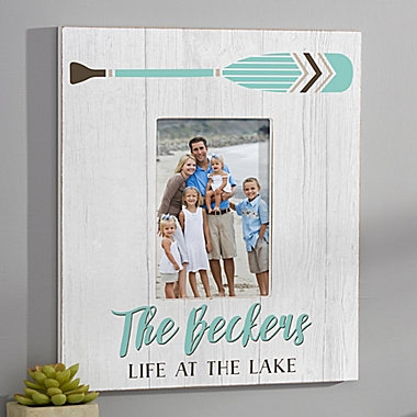 Beach Life Personalized Wall Frame- Vertical. View a larger version of this product image.