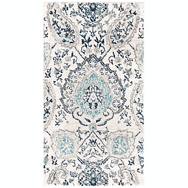 Safavieh Madison Gilly 2&#39;3 x 4&#39; Accent Rug in Light Grey. View a larger version of this product image.