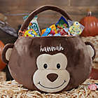 Alternate image 0 for Monkey Embroidered Halloween Treat Bag