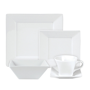 Everyday White&reg; Porcelain Dinnerware Collection. View a larger version of this product image.