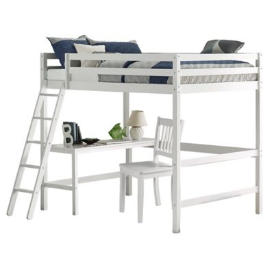 loft bed with chair