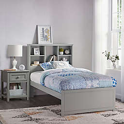 Hillsdale Caspian Twin Bookcase Bed with Night Stand