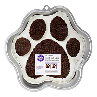 Wilton&reg; Paw Print Cake Pan. View a larger version of this product image.